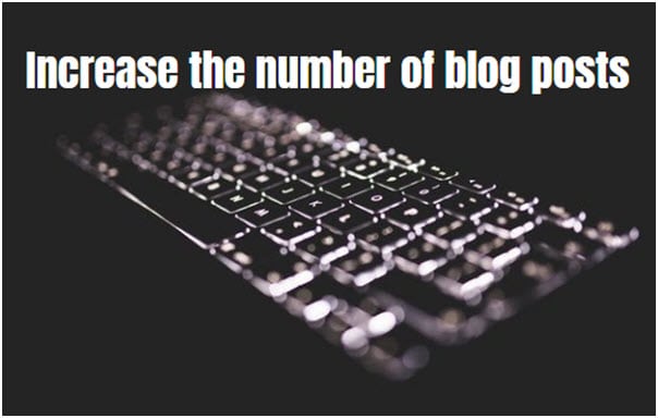 Aumente o número de postagens do blog