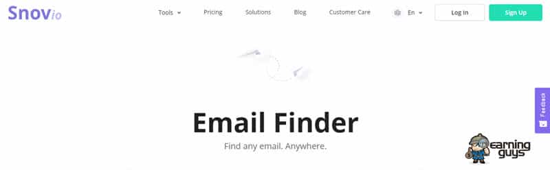 Alat Pencarian Email Snov