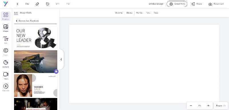 ตัวอย่างแอพออกแบบกราฟิกฟรี