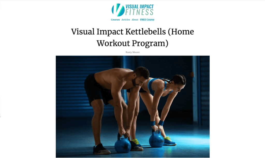 ผลกระทบต่อภาพ kettlebells