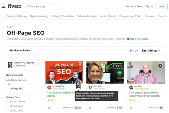 Fiverr Backlink Satın Almak İçin En İyi Yer