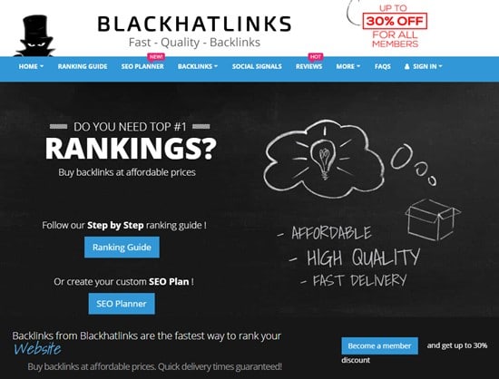 Black Hat Links Backlink Almak İçin En İyi Yer
