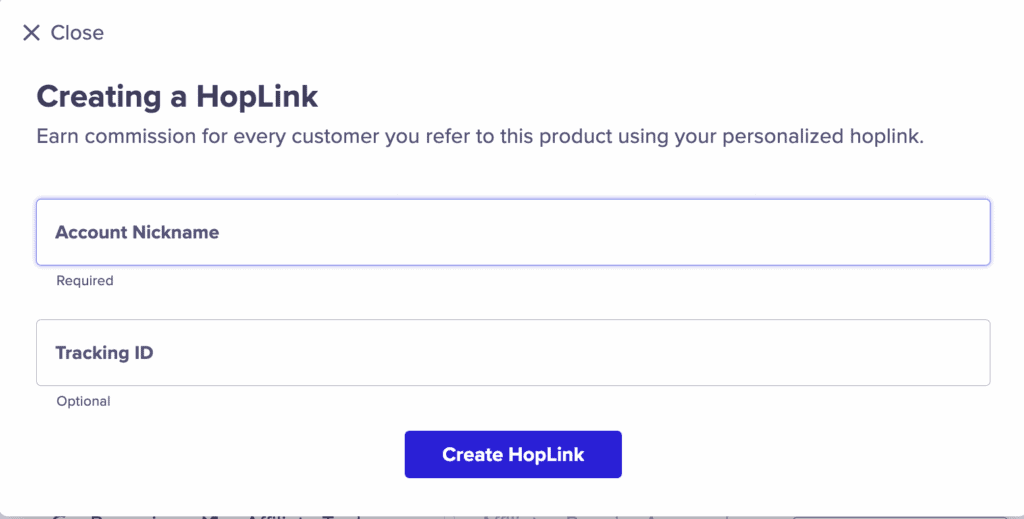 Generador ClickBank HopLink