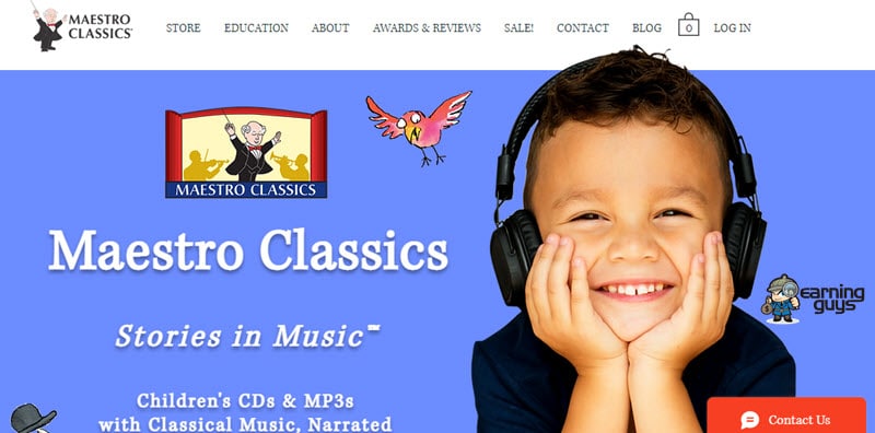 Maestro Classics tür müzik ortaklık programı