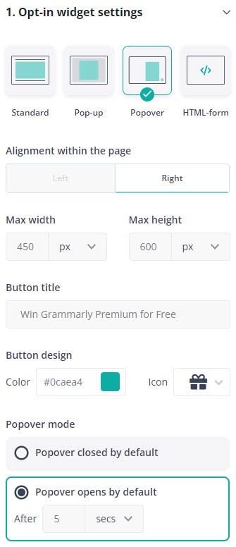 upviral-popover-widget-optin-pengaturan