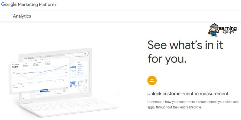 GoogleAnalyticsアプリ