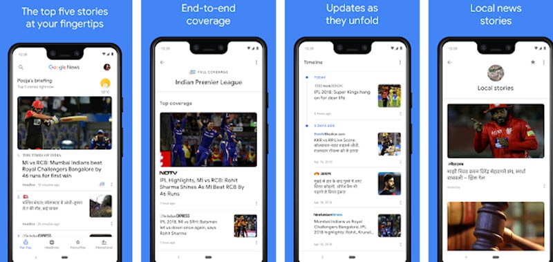 Googleニュースアプリ