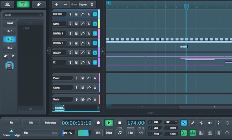 DAW-uri SoundBridge