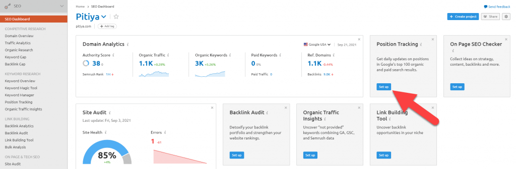 semrush-seo-dashboard-position-tracking