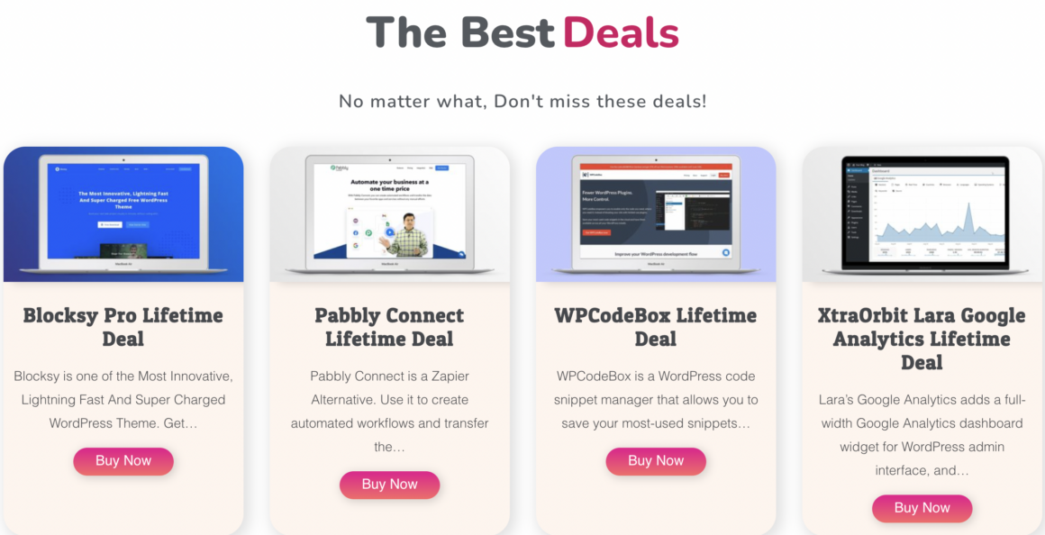lifetimo in alternativa ad appsumo e social stack