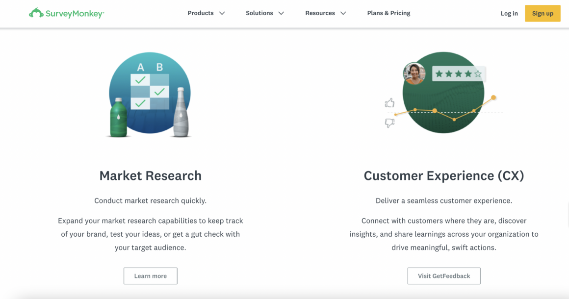 SurveyMonkey 以產品為主導的公司