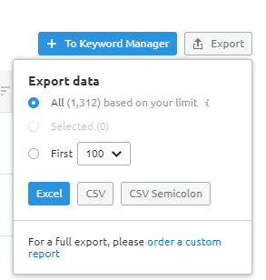 export-keywords-semrush-keyword-gap