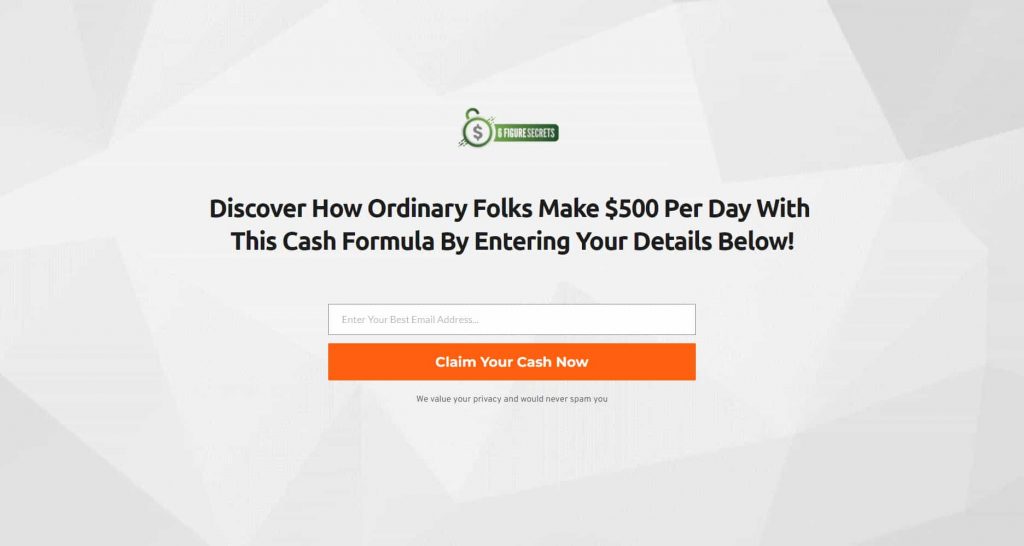 cashformula-lead-capture-page