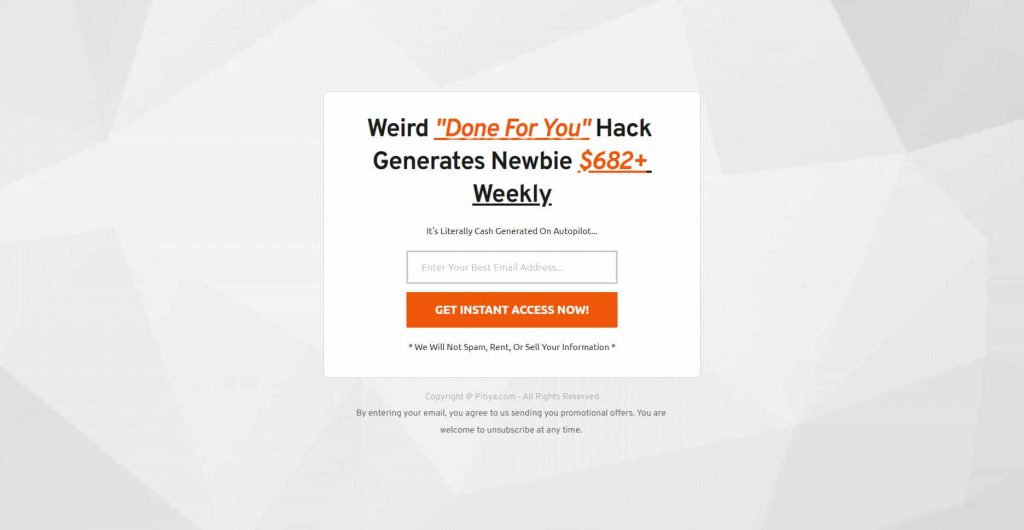 făcut-pentru-voi-e-mail-opt-in-page