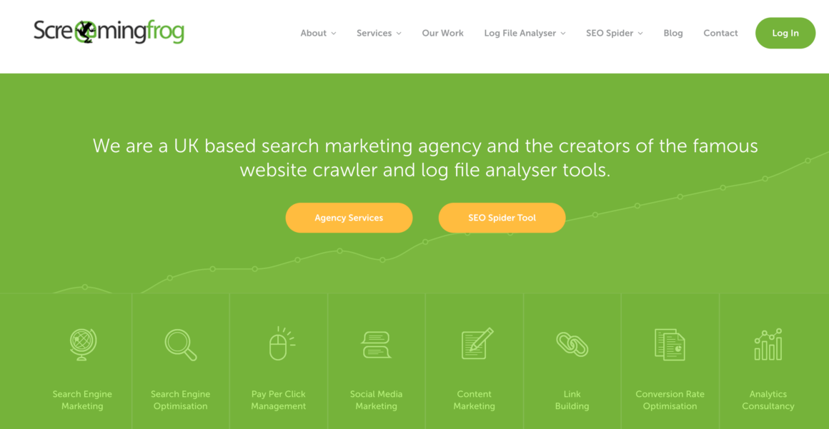 การเพิ่มประสิทธิภาพเว็บไซต์ Screamingfrog