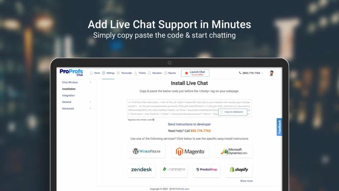 Best Growth HackingTools ProProfs Chat