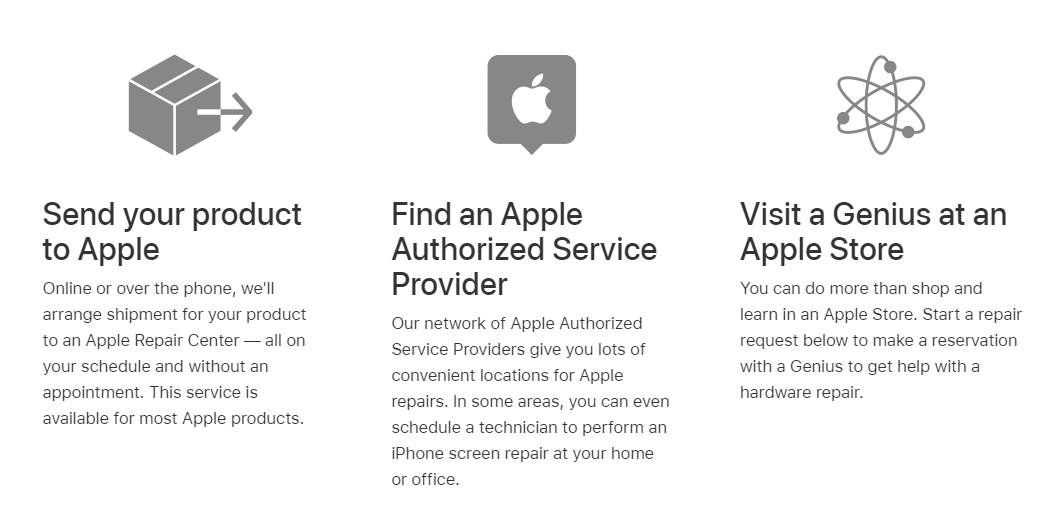ตัวอย่างการรักษาลูกค้าแบรนด์ชั้นนำ apple