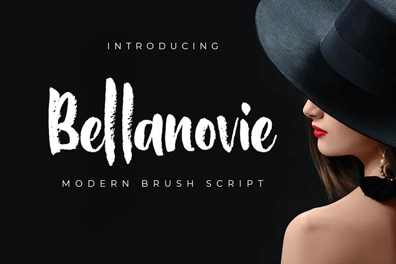 Bellanovie 黑板字體
