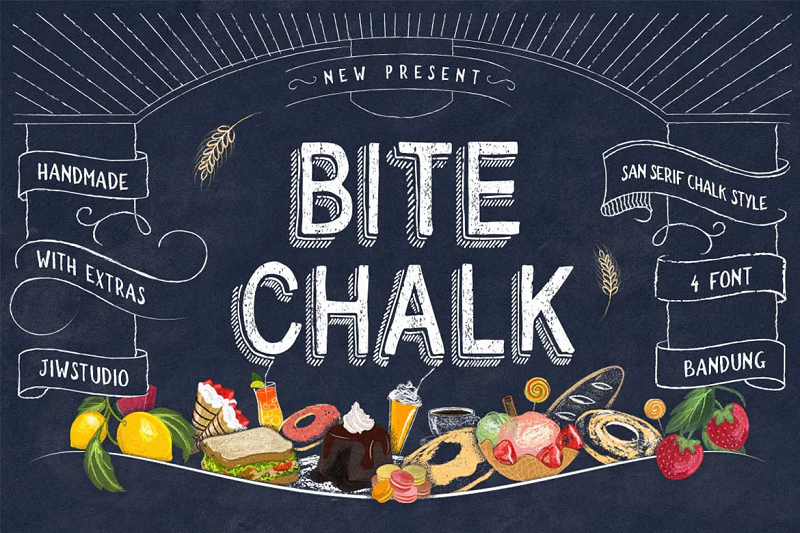 Bitechalk 黑板字體