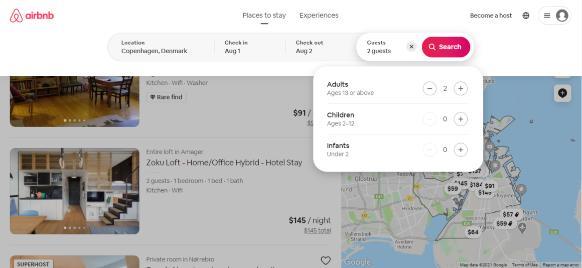 o que é retenção de clientes airbnb