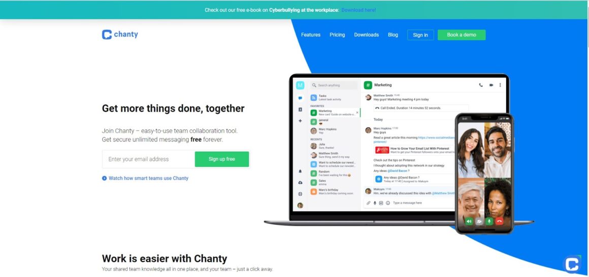 strumenti di gestione del progetto chanty
