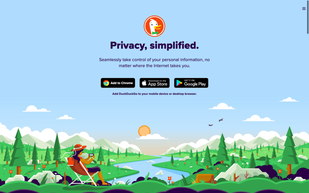 Browser DuckDuckGo