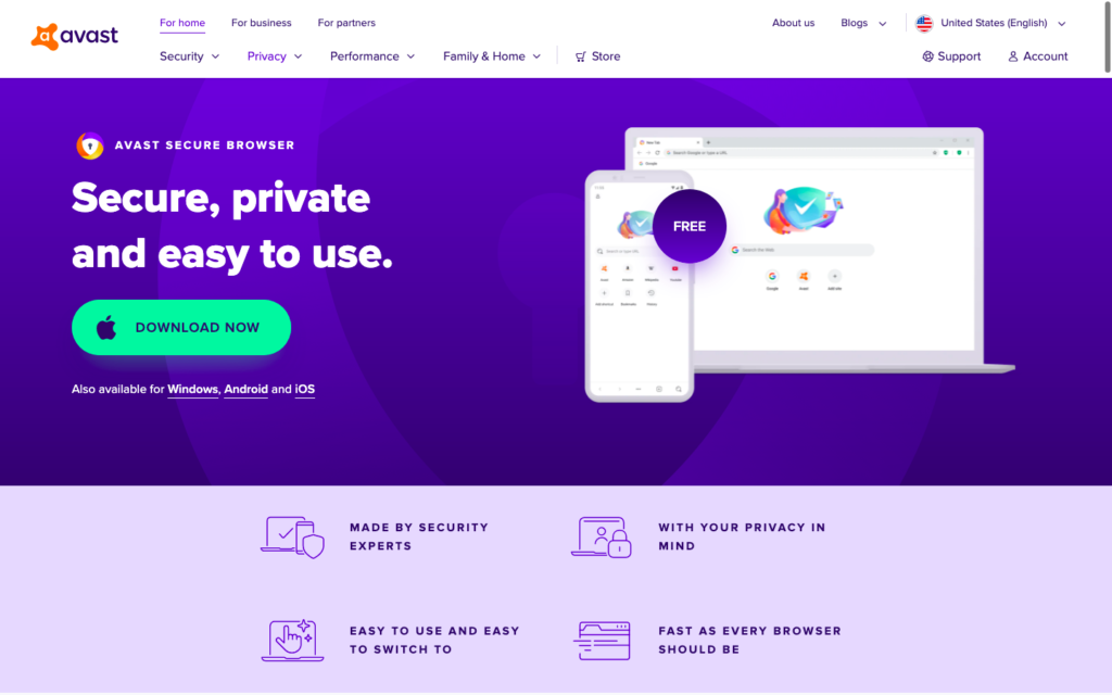 Avast Secure Broser