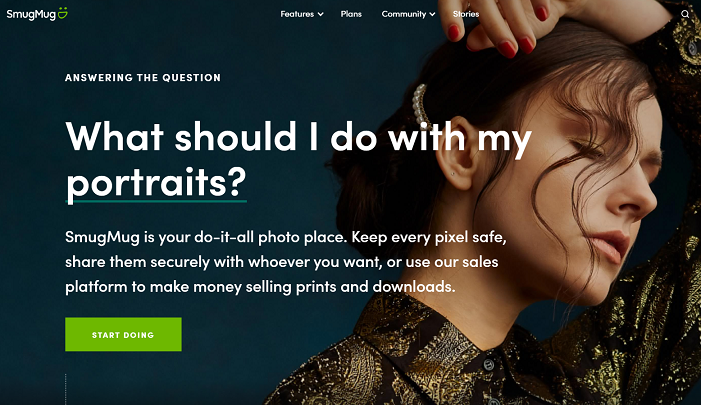 SmugMug: La mejor alternativa de Squarespace para fotógrafos