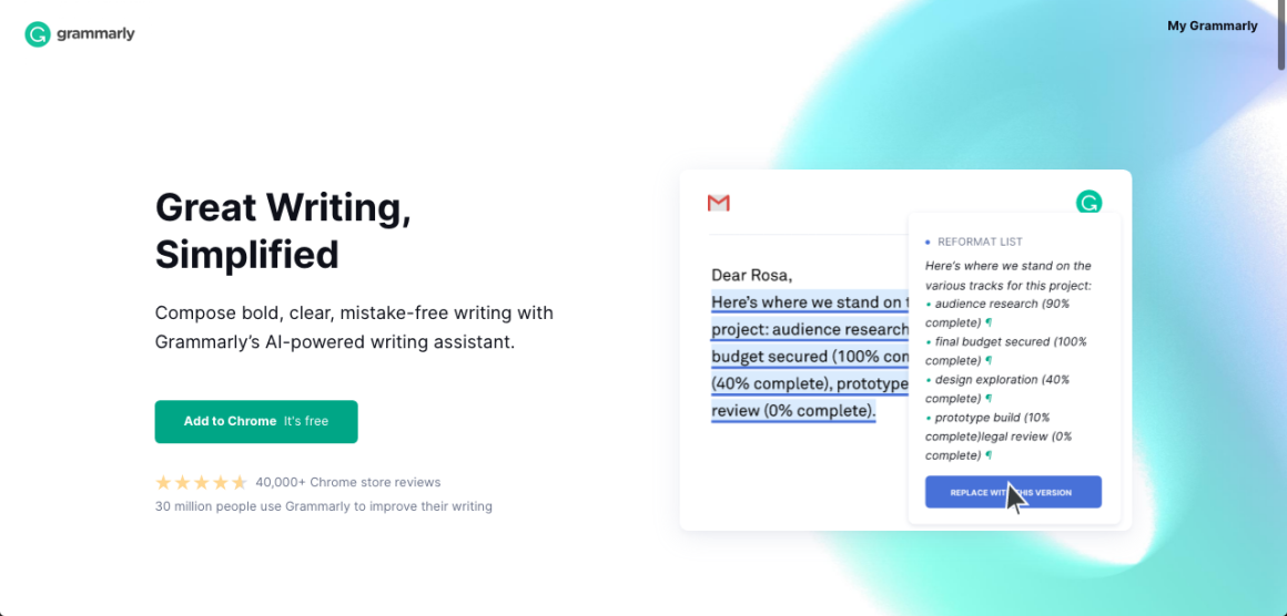 grammatikalisches Inbound-Marketing-Tool