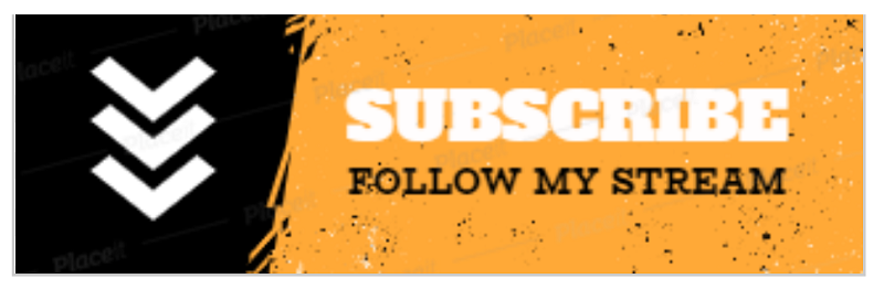 Template berlangganan panel Twitch