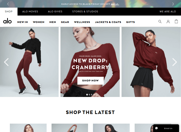 Alo Yoga - Toko Shopify