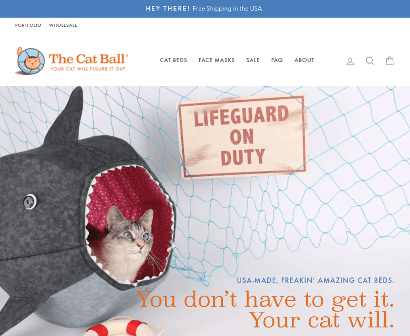 Bola Kucing - Toko Shopify