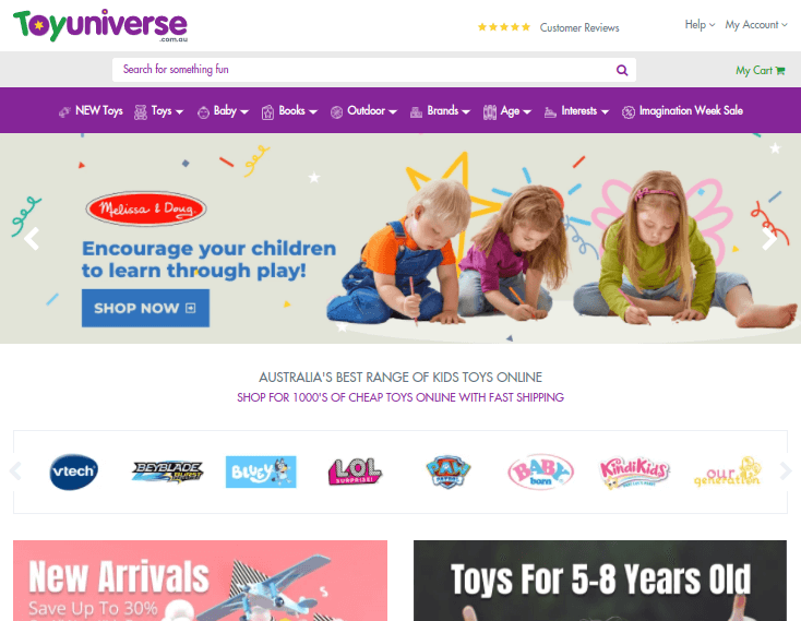 Toy Universe - Toko Shopify