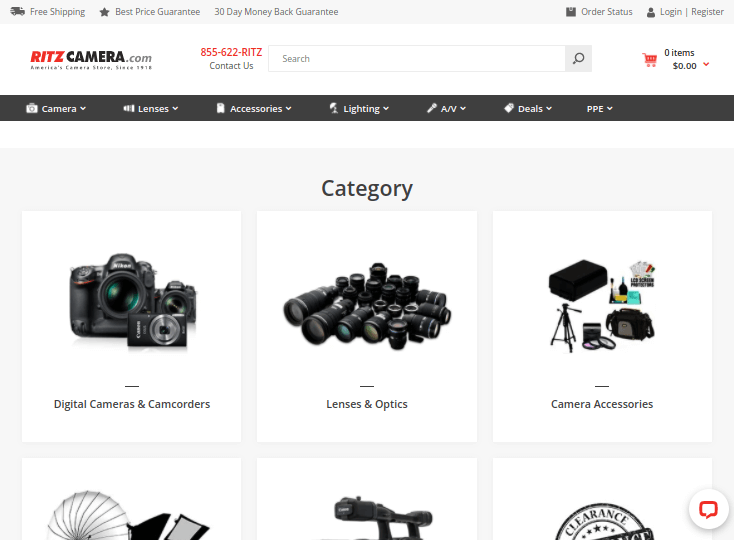 Ritz Camera - Toko Shopify