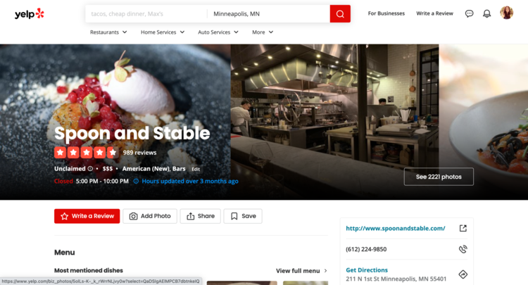 Recenzii Yelp