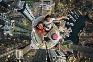 Extrem-Selfie