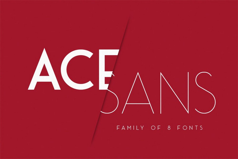 Ace Sans — rodzina czcionek bezszeryfowych