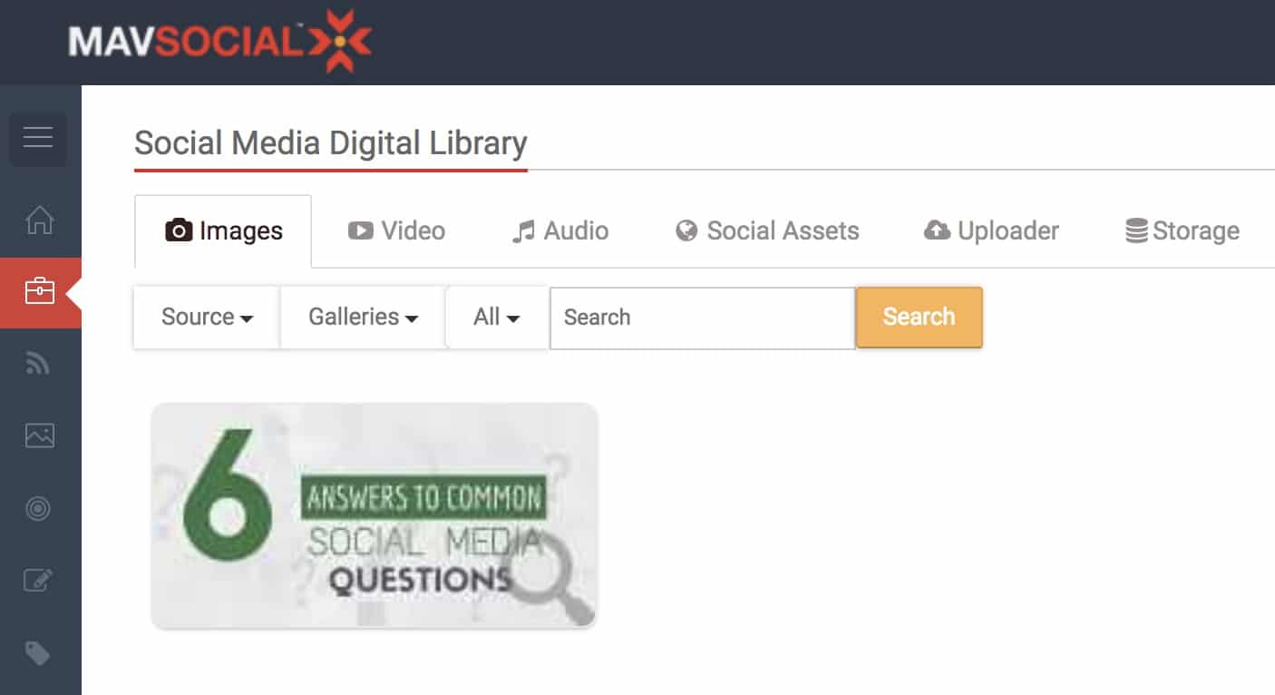 Die digitale Bibliothek von MavSocial