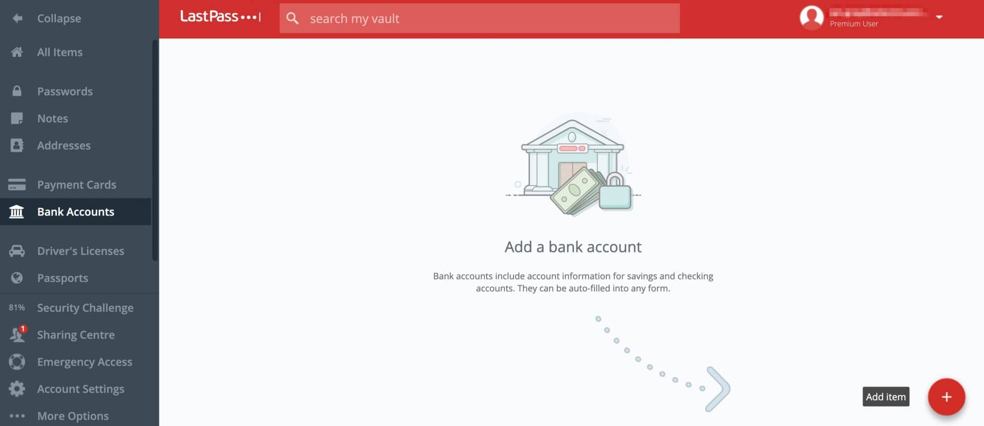 LastPass Kasası