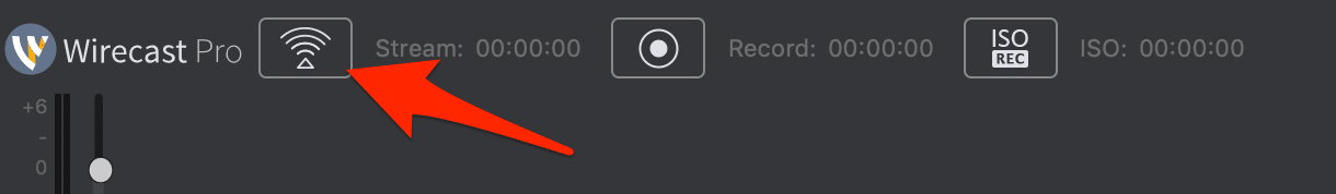 Wirecast'te Yayını Başlatın