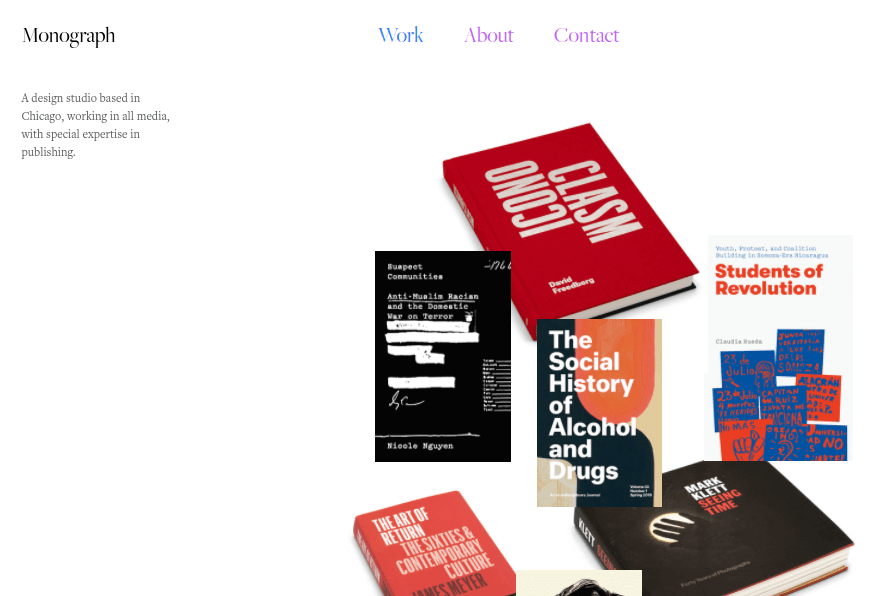 Portofoliu de design grafic monografie