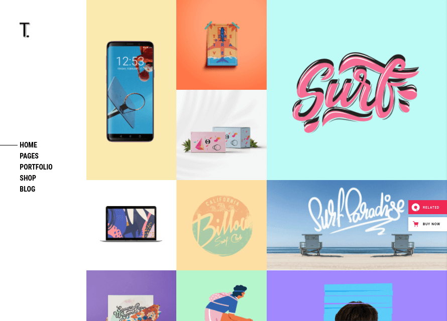 Tema WordPress Tahoe
