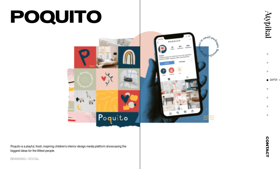 Portofoliu de design grafic Atypikal