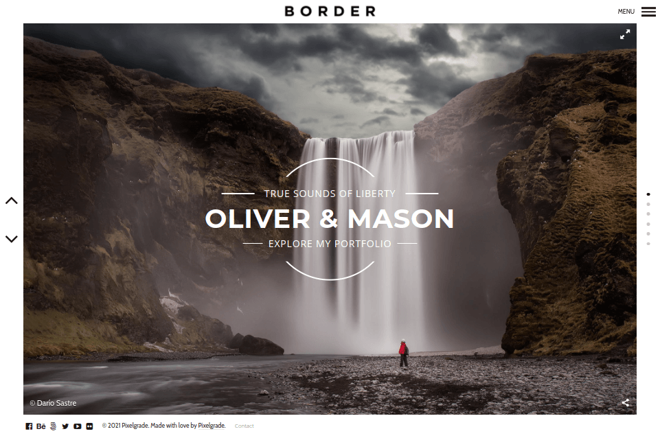 Tema WordPress BORDER