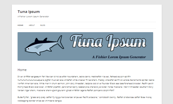 Thunfisch Ipsum