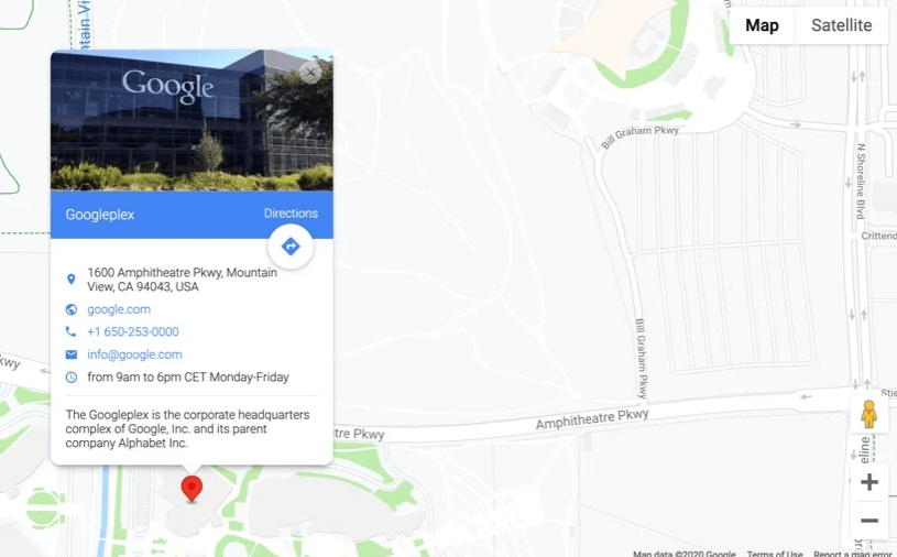 mapas de Google