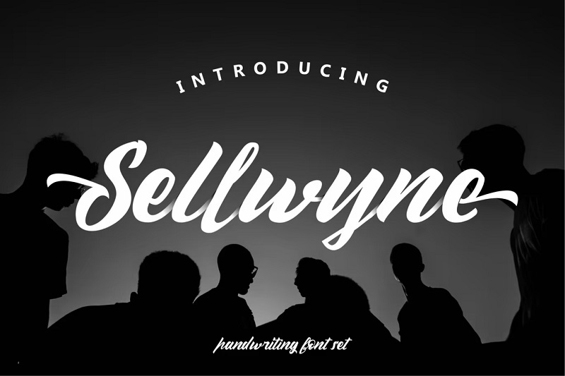 Font tulisan tangan Sellwyne