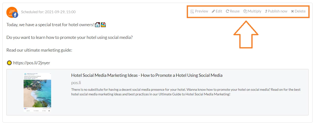 As ferramentas de assistente virtual precisam de várias opções adicionais para agendamento de mídia social e edição de postagens agendadas.