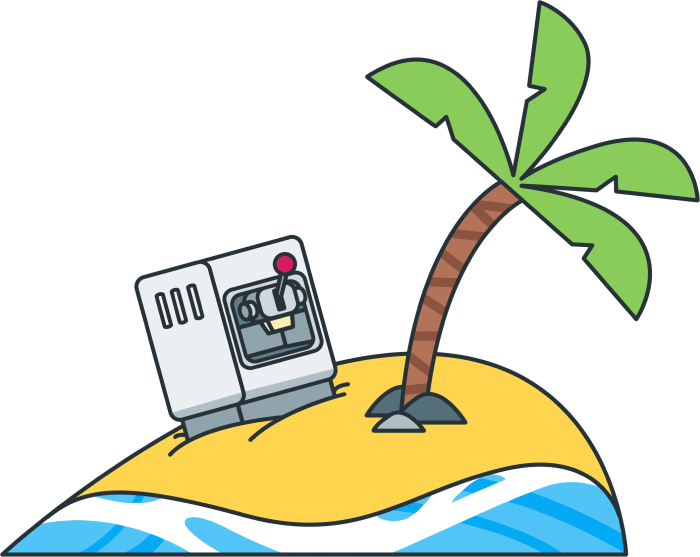 沙漠荒島