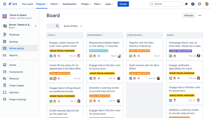 Aplicación Jira